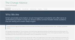 Desktop Screenshot of changealliance.com